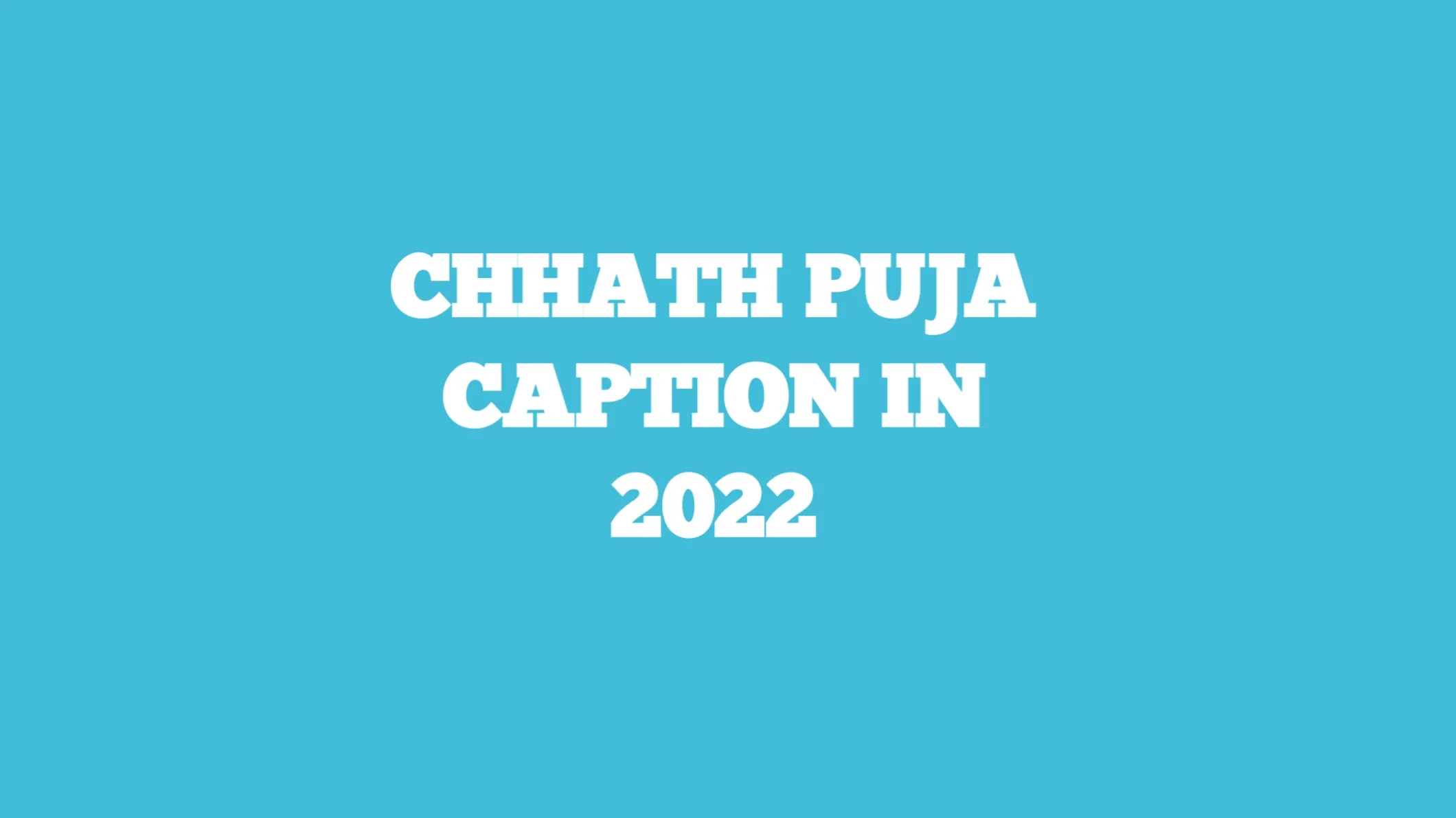Chhath puja caption