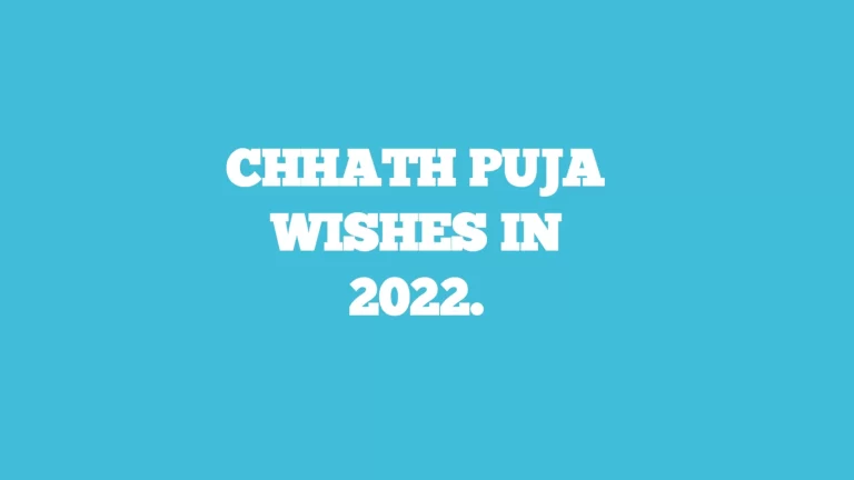 Chhath puja wishes in english for 2022.