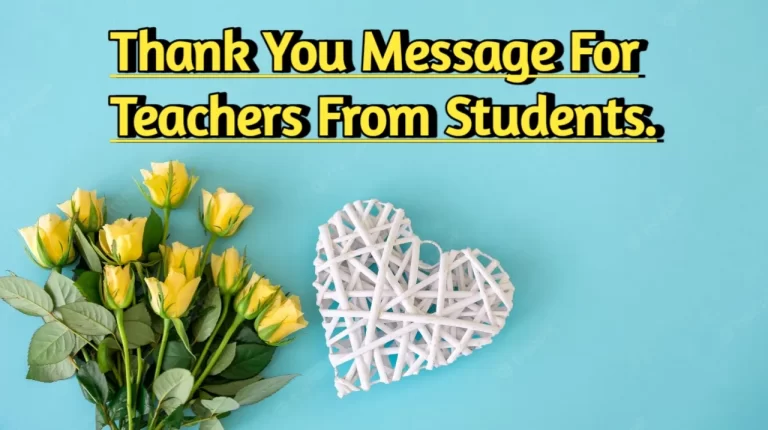40 Thank you message for teachers from students.