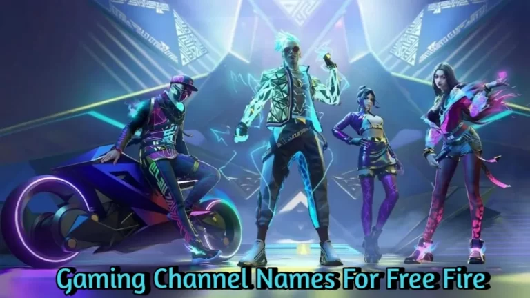 110 gaming channel names for free fire