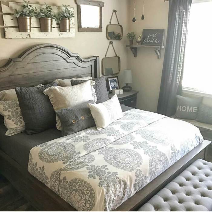 Farmhouse decor bedroom ideas