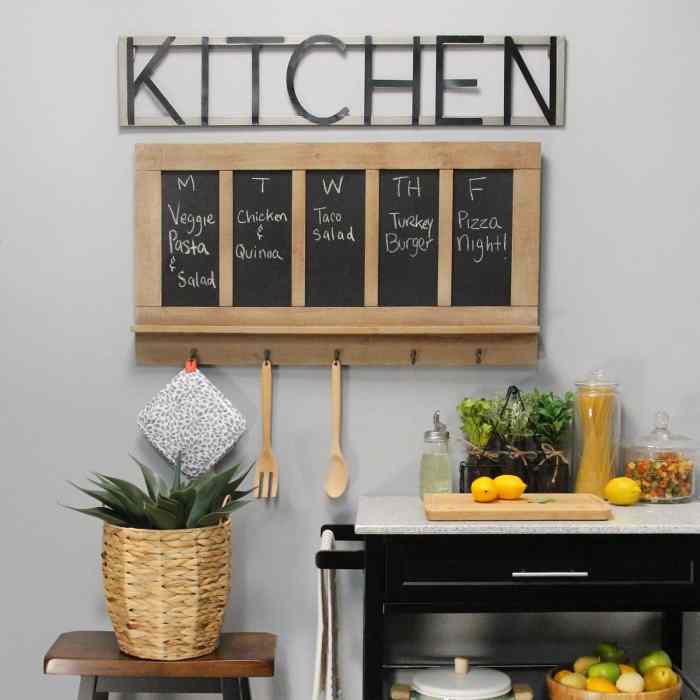 Kitchen wall decor amazon