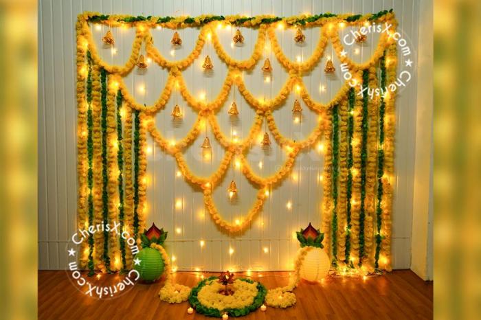 Table decor for diwali