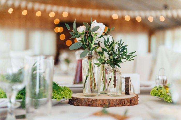 Elegant Wedding Head Table Decor