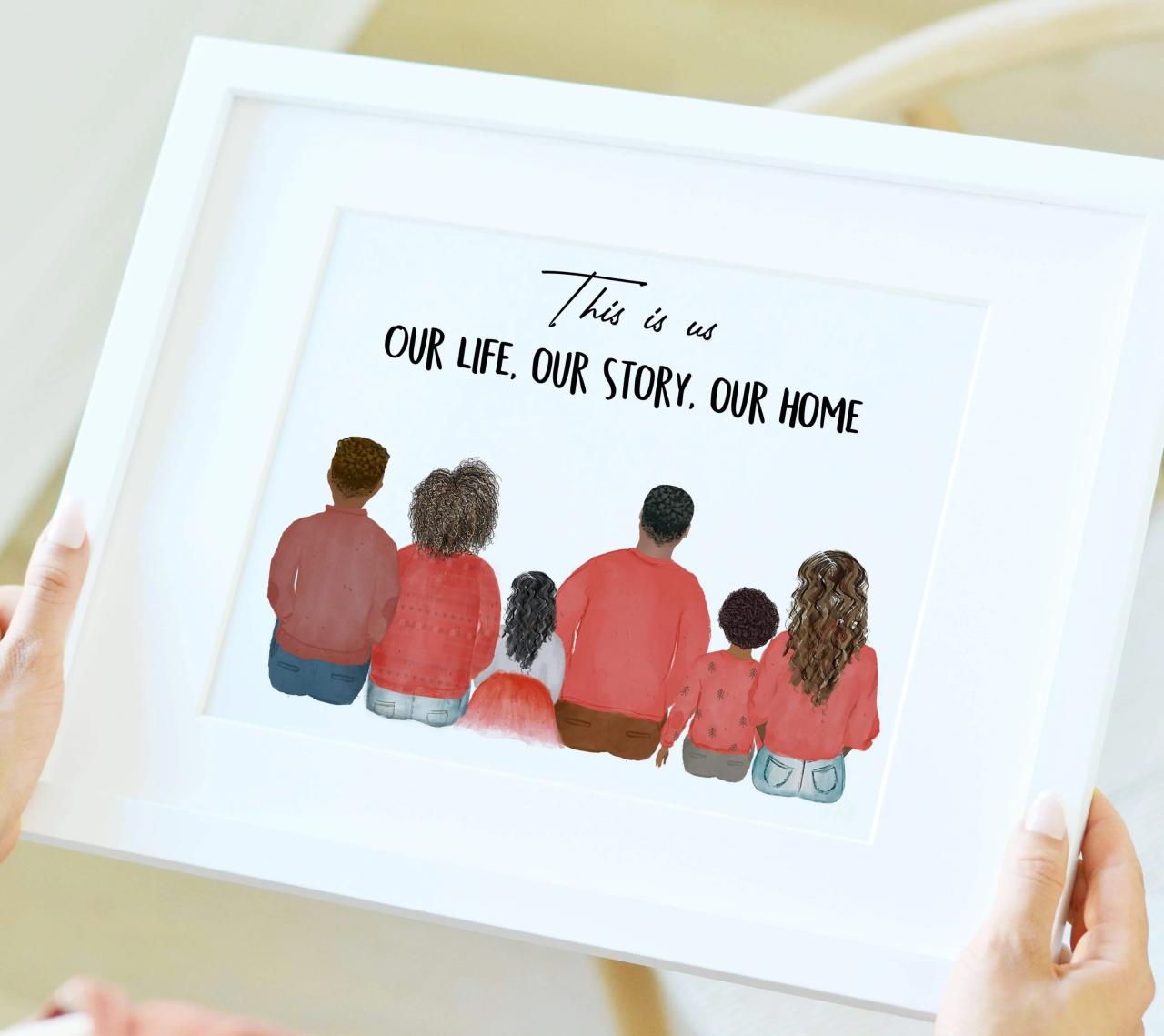 Personalized family wall decor