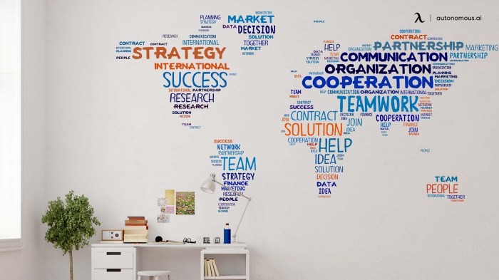 Creative office wall decor ideas