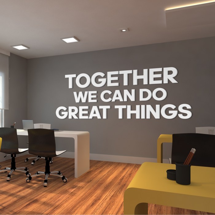 Wall decor ideas for office