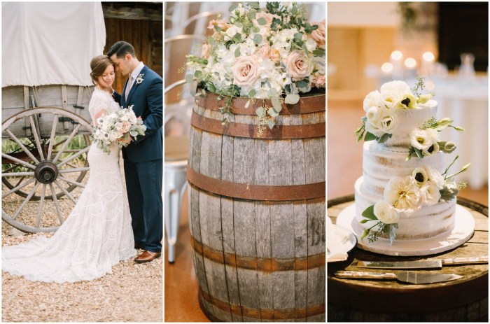 Farm Table Wedding Decor Rustic Charm