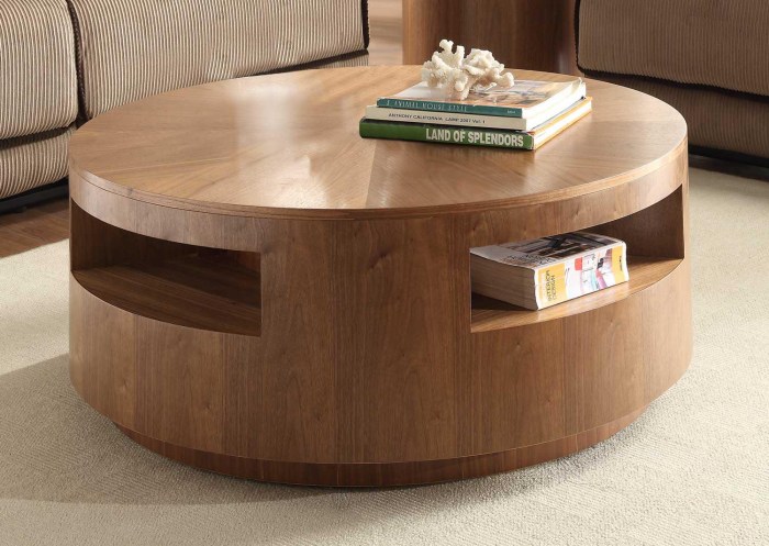 Decor Ideas for Round Coffee Table