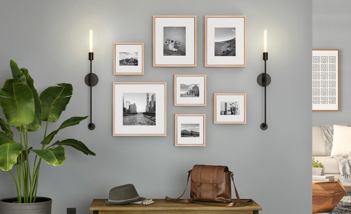 Framed wall art and decor