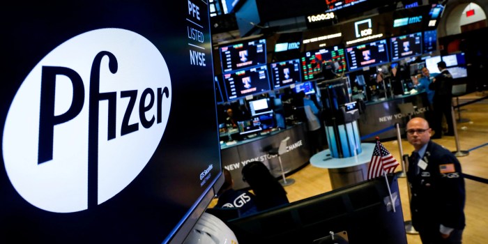 Price pfe stock pfizer