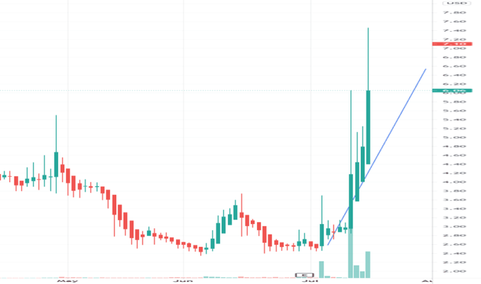 Rcat stock price